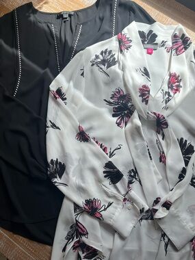 BUNDLE of 2 blouses Vince Camuto and J.Crew